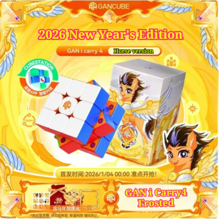 2026 GAN icarry4 Smart Cube Frosted 3x3x3 Magnetic Magic Speed Cube Stickerless Professional Smooth Cubo Puzzle