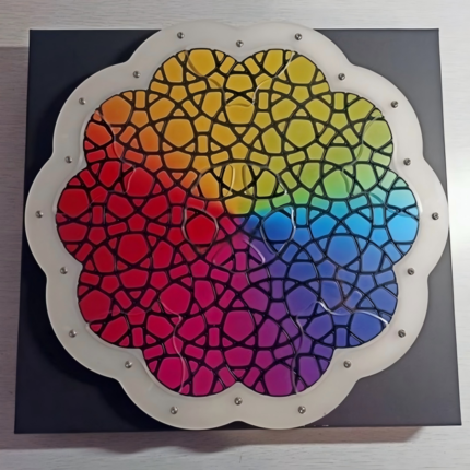 Verypuzzle Cube Geranium W Rainbow No.73 (limited edition)