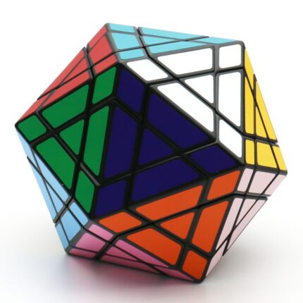 Limited Edition Galaxy Puzzle Cube Icosaminx Special-shaped Magic Cube Children's Educational Toy
