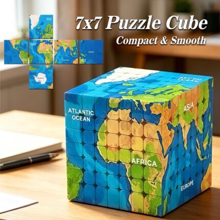 New 7x7 Earth Puzzle Cube