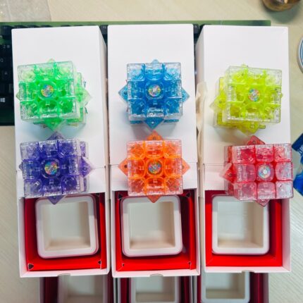 Limited Edition QiYi 3x3 Cube X-Man Tornado V2M 3x3 Flagship Version Magnetic Magic Speed Cube 【6pcs】