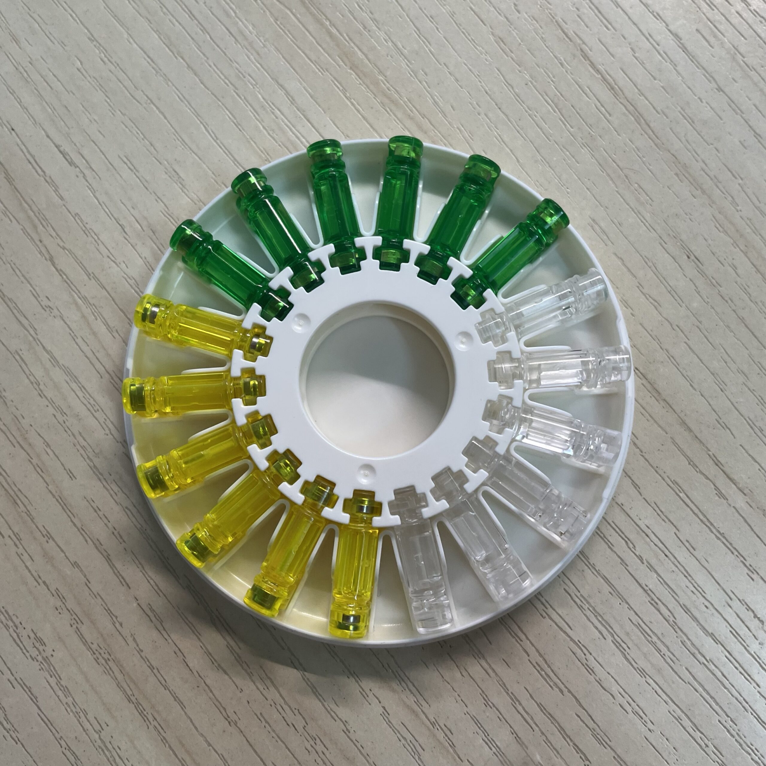 GAN Cube GES Debugging board Green, Yellow, Transparent