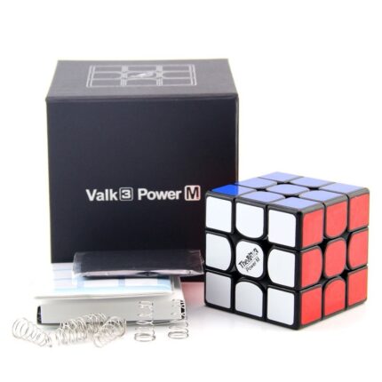 QiYi Cube Valk3 Power M 3x3 Magnetic cube Black sticker version