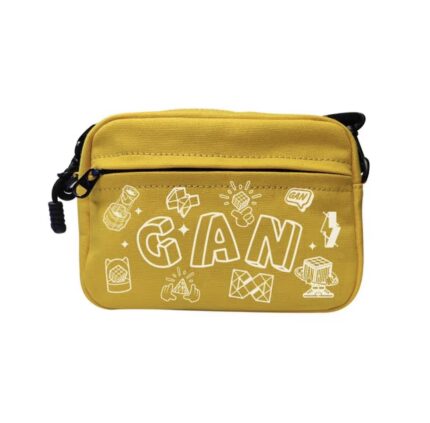 GAN Cube Yellow shoulder bag