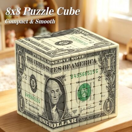 New 8x8 US dollar Puzzle Cube