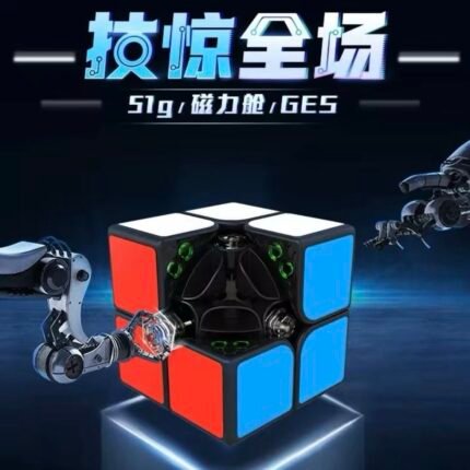 GAN251 M  2x2 Cube Black sticker version