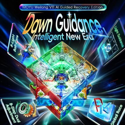 MOYU 3x3 Cube Weilong V1l Al Guided Recovery Edition MY8336