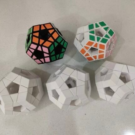 Meffert's Holey Megaminx Cube Black｜White