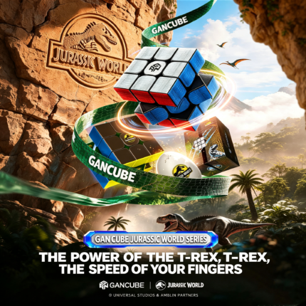 GAN × Jurassic World Co-branded Magnetic Cube Series GAN17 MagDrive｜Gan356Me