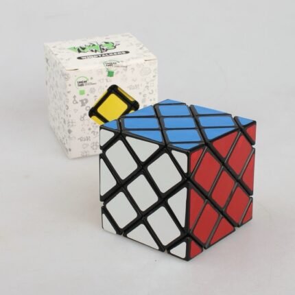 Lanlan Cube Master Skewb Cube Black|White
