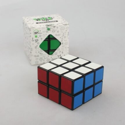 Lanlan 2x3x3 Square unequal-stepped cube Black|white