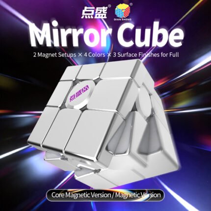 Diansheng 3x3 Mirror Cube Electroplated version