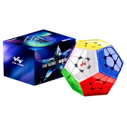 Vin 3x3 Azure Megaminx Cube Magnetic Cube Spring Frosted | Maglev UV